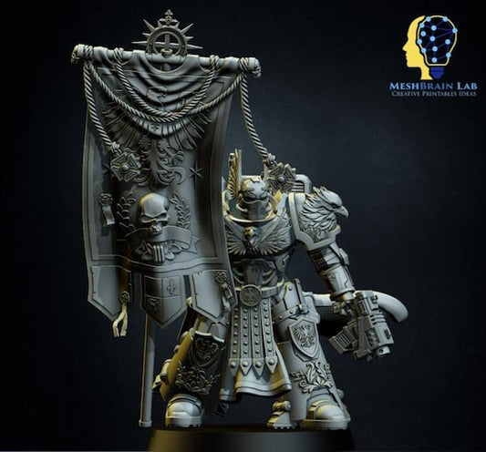 Imperial Marine Flag Bearer