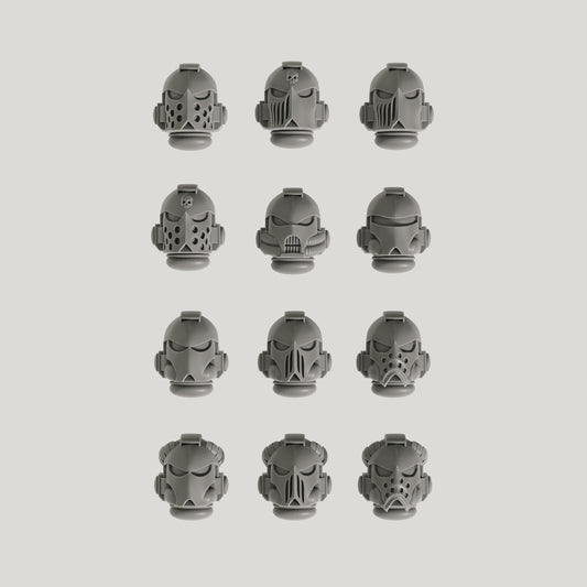 Heads for knights/Hell Soldiers Batch 2